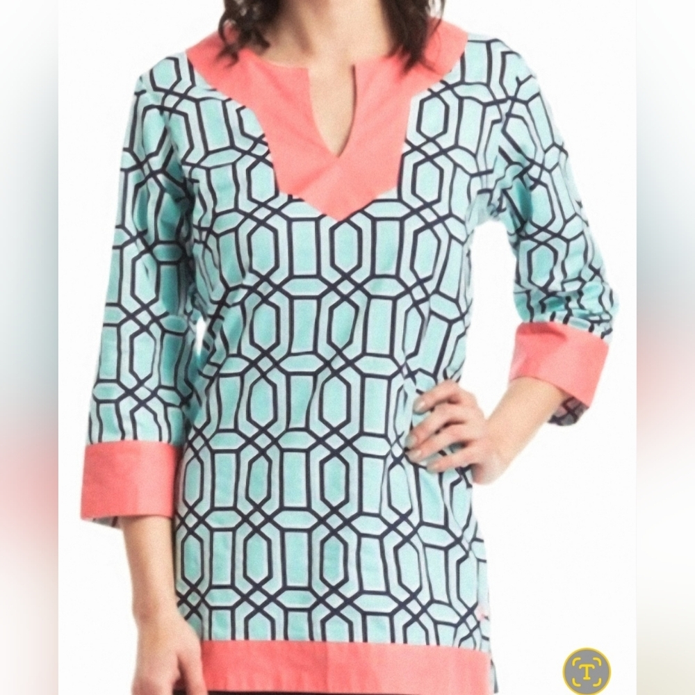 SIMPLY SOUTHERN BAKLAVA TUNIC SWIM COVER